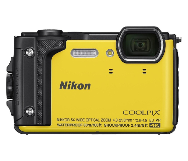 Nikon APARAT FOT NIKON W300 Żółty zestaw Holiday z plecakiem wodoo - 1450645 - zdjęcie